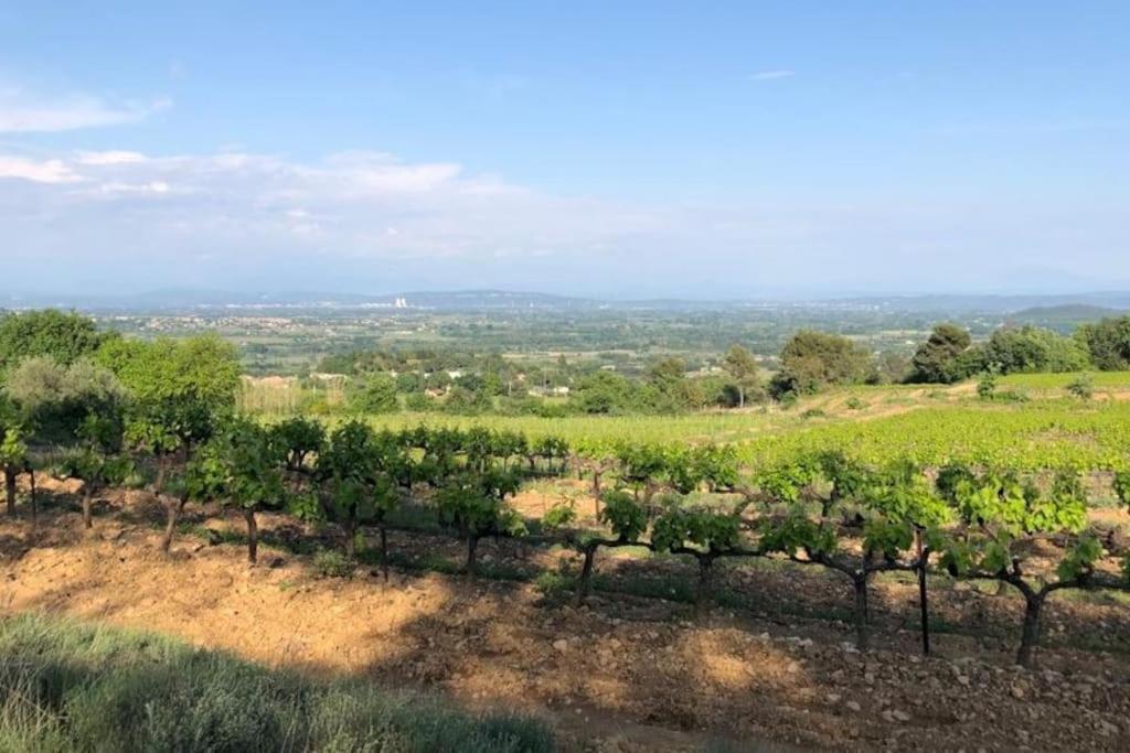 Appartement Tout Equipe En Rez-De-Jardin Entre Gard Et Ardeche Saint-Julien-de-Peyrolas Kültér fotó