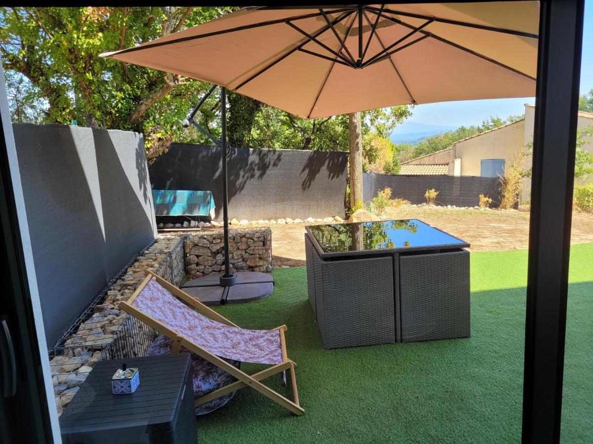 Appartement Tout Equipe En Rez-De-Jardin Entre Gard Et Ardeche Saint-Julien-de-Peyrolas Kültér fotó